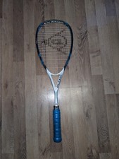 Dunlop Apex HM6 Carbon Premium Graphite Squash Racket - VGC - New Grip Wrap