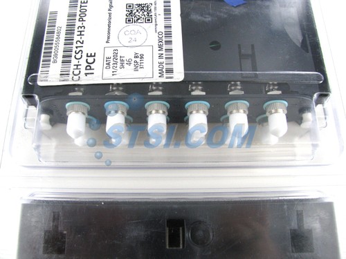 Corning CCH-CS12-H3-P00TE Pigtailed Splice Cassette, 12 Fiber ST OM3 Aqua ~STSI - Picture 4 of 4