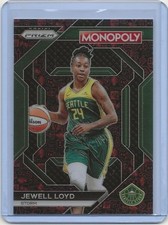 2024 Panini Monopoly Prizm Classic Icons Jewell Loyd WNBA #WNBA24 Seattle Storm
