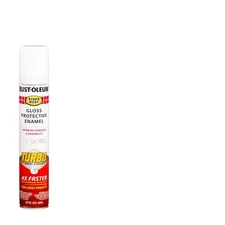 Rust-Oleum Stops Rust 24 oz Turbo Spray System - Gloss White