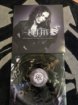 HIM Deep Shadows And Brilliant Highlights Ghostly Grey Exclusive Vinyl LP /500