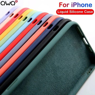 Hülle für iPhone 17 16 15 14 Pro Max Plus 13 11 12 XR 7 Stoßfest Cover Silikon