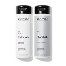 Zenagen Revolve Thickening Shampoo Conditioner Bundle for Women, 13.5 oz