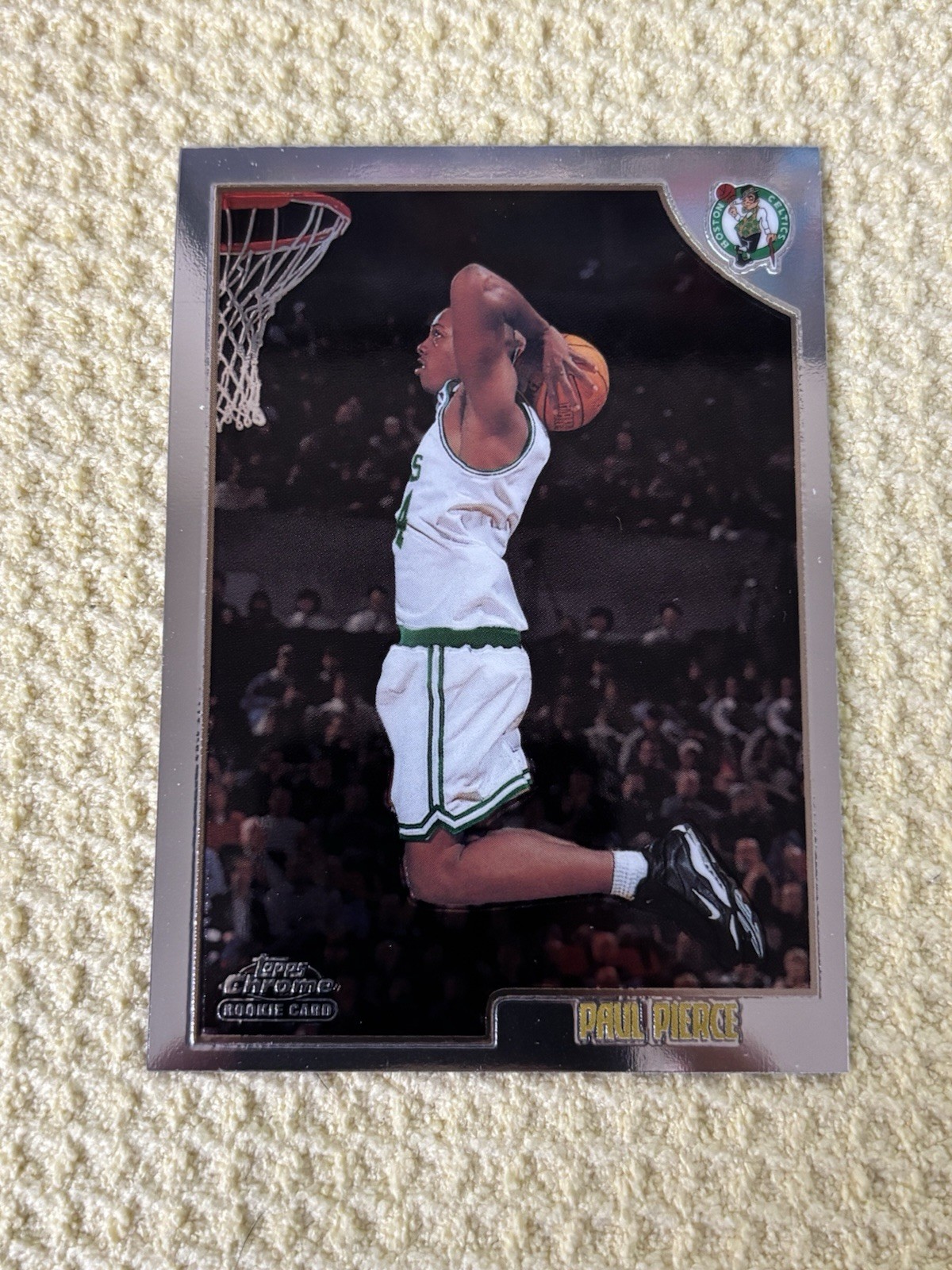 1998-99 Topps Chrome #135 Paul Pierce Rookie RC Boston Celtics