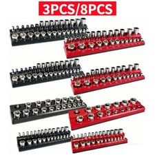 38pack Set Magnetic Socket Organizer Holder 14 38 12 Drive Sae Metric 38pack Set Magnetic Socket Organizer Holder 14 38 12 Drive Sae Metric
