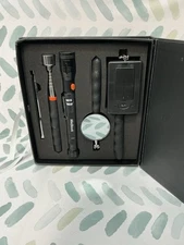 5 Pcs Telescoping Magnetic Pickup Tool With Inspection Mirrors & Flashlight Set