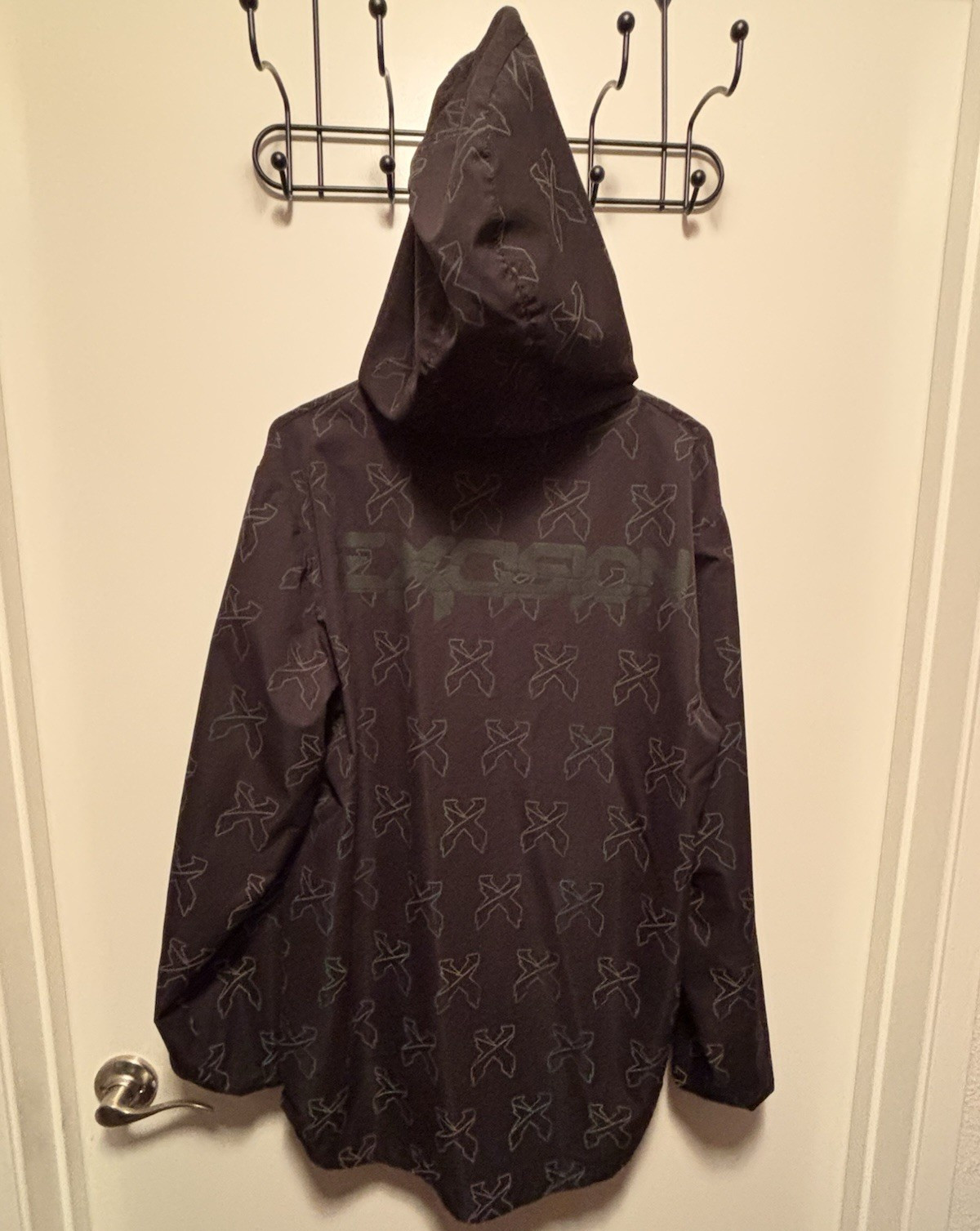 Excision Geometric Windbreaker Jacket