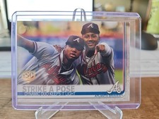2019 Topps Series 2 - Ronald Acuna Jr./Ozzie Albies Medallion Card #508