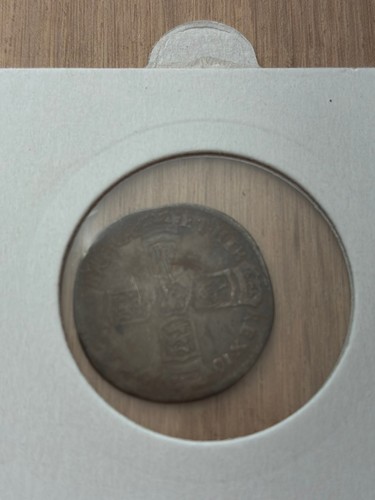 1696 William III Sterling Silver Sixpence (27516) - Picture 4 of 4
