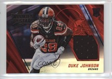 2015 Panini Rookies & Stars Rookie Jerseys Longevity Duke Johnson #RJ8 00li