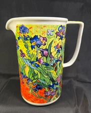 Charleur Master Impressionist Collection Art Pitcher by D. Burrows-REDUCED!