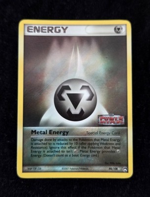 Metal Energy (Special) 88/108 Power Keepers Reverse Holo Stamped Pokemon