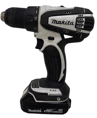 #ad Makita LXFD01 18V LXT Cordless Drill Driver White Includes Battery AO4070445 $39.99