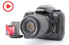 Nikon D100 6.1MP Digital SLR Camera w/ AF-S 55-200mm f4-5.6 G DX Japan Exc 5 9