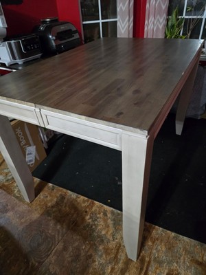 Abacus Two Tone 54'' Counter  Height Table