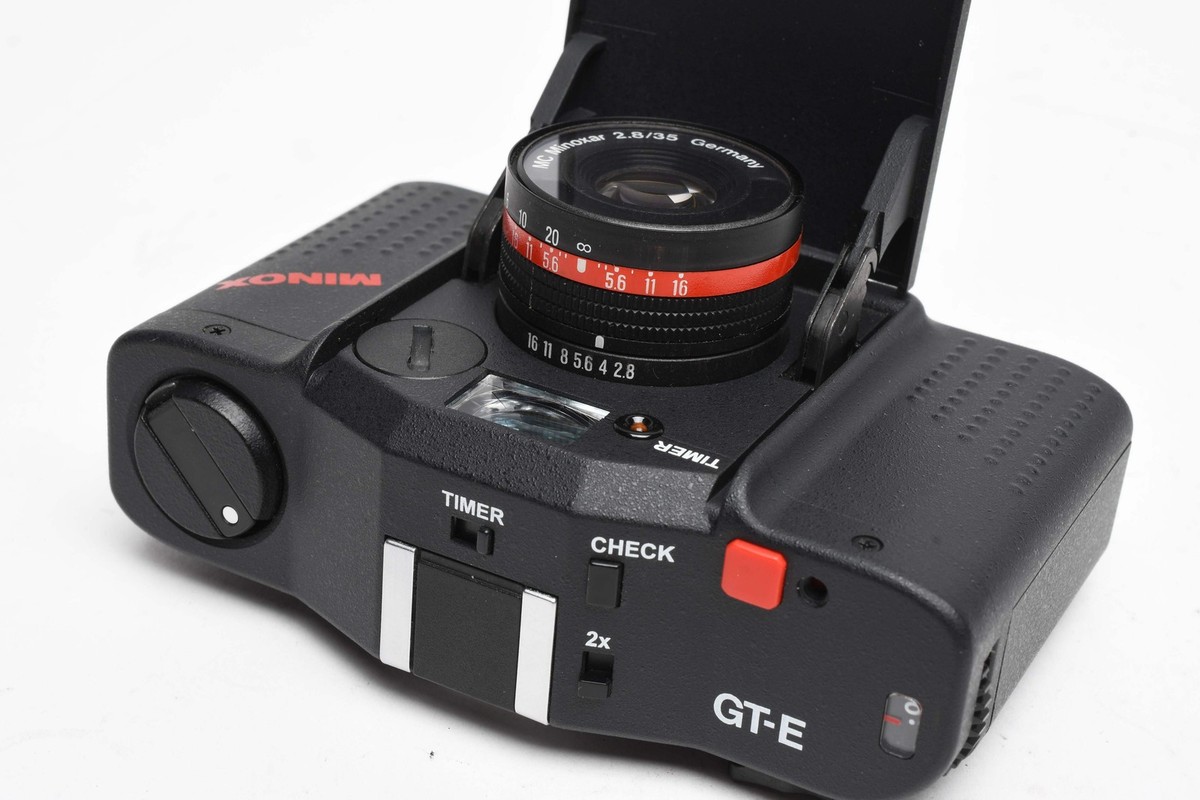 Minox GT-E Set 35mm Point&Shoot camera w/Flash, manuals, Box