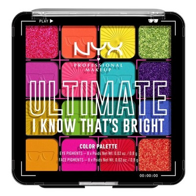 , Ultimate Shadow Palette, Eyeshadow Palette - I Know That's Bright