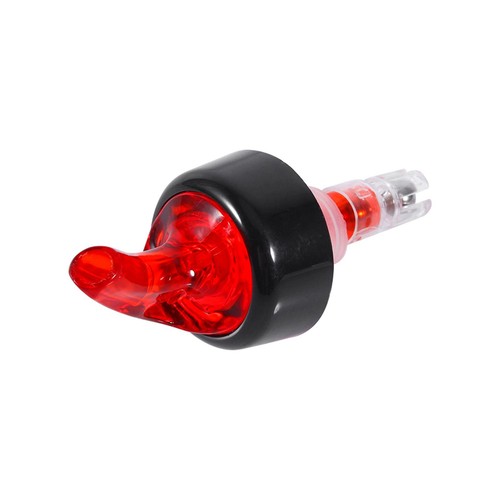 Hot Plastic Liquor Pourer Wine Bottle Dispenser for Bar and Club Use Red - Picture 2 of 12