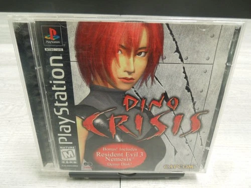 Dino Crisis 2 Disc Edition 1999 Sony Playstation PS1 Video Game MISSING DEMO