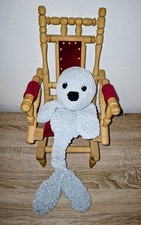 Amigurumi Seerobbe großes Schmusetuch Häkeltier 58cm groß Handarbeit