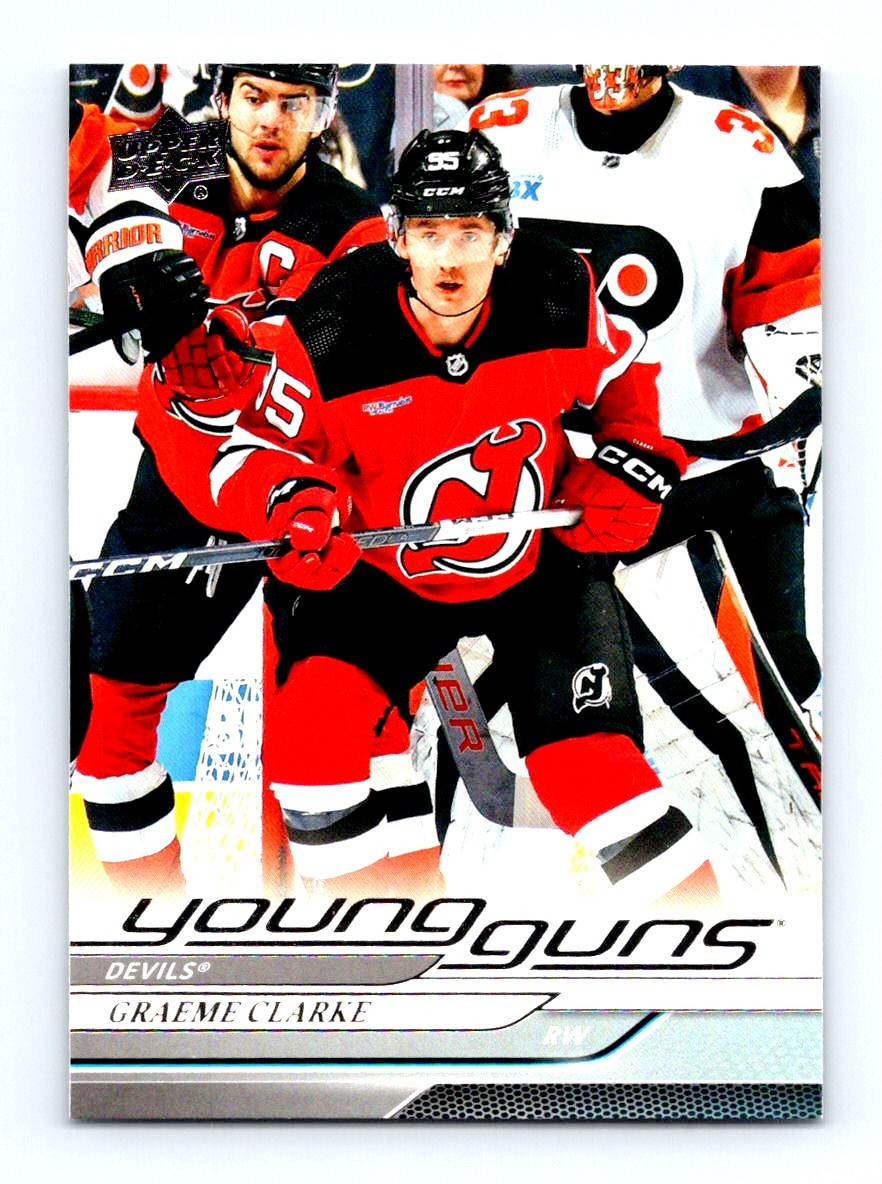 #224 2024-25 Upper Deck Young Guns Graeme Clarke RC New Jersey Devils