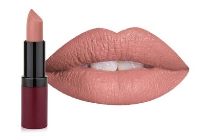 GOLDEN ROSE LIPPENSTIFT MATT Samt matt Lippenstift 01 beige orange NEU