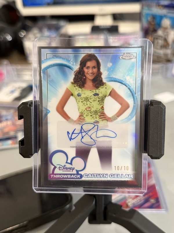 Caitlyn Gellar Topps Chrome Disney Channel Autograph 2026 Camp Rock 10/10