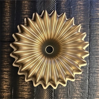Nordic Ware Decorative Non-Stick Bundt Cake Mold Set Gold Silver Aluminum