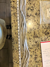 Silver dreadlock extensions