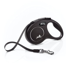 FLEXI New Classic Tape Retractable Dog Leash for Small Dogs up to 33 lbs.  8211