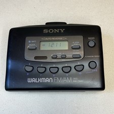 SONY Walkman AM/FM cassette player Model WM-FX401 Radio Works - PARTS ONLY