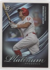 2019 Bowman Platinum Wal-Mart Platinum Presence Rhys Hoskins #PP-16 fw4