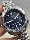 Seiko Automatic Blue Dial Watch 7002-7020 Vintage Diver - SDS097
