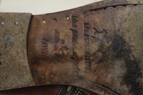 Botas de Montar La Martina Polo Cuero Marrón Blanco Lona Cremallera Alta Zapato Talla 40.5 - Imagen 6 de 14