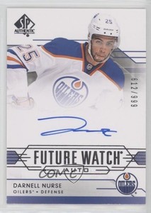 2014-15 SP Authentic Future Watch Auto /999 Darnell Nurse #262 Rookie Auto RC