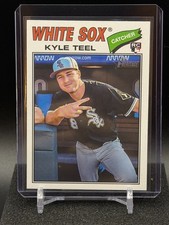 Kyle Teel 2026 Topps Heritage Image Variation #182 (RC) - Chicago White Sox