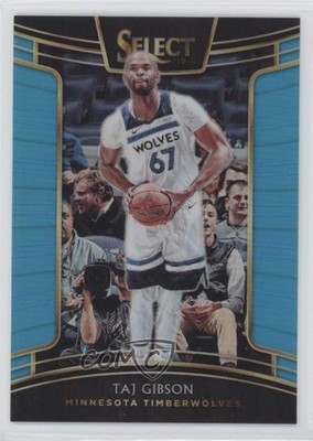 2018-19 Panini Select Concourse Light Blue Prizm 73/299 Taj Gibson #32 7i2