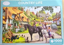 OTTER HOUSE puzzle 1000 pezzi.  'VITA DI CAMPAGNA' COMPLETA