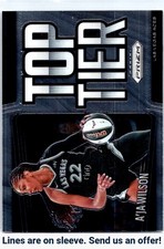 2025 Panini Prizm WNBA #2 A'ja Wilson Top Tier