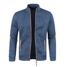Streetwear Men's Hooded Sweatshirts Long Sleeve Zipper Casual Jacket