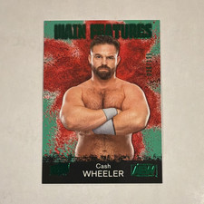 Upper Deck 2021 AEW Main Features Cash Wheeler #MF-16 Insert Green 36/199