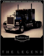 1984 Autocar Trucks Since 1897, The Legend Brochure Photograph Print 8.5x11"