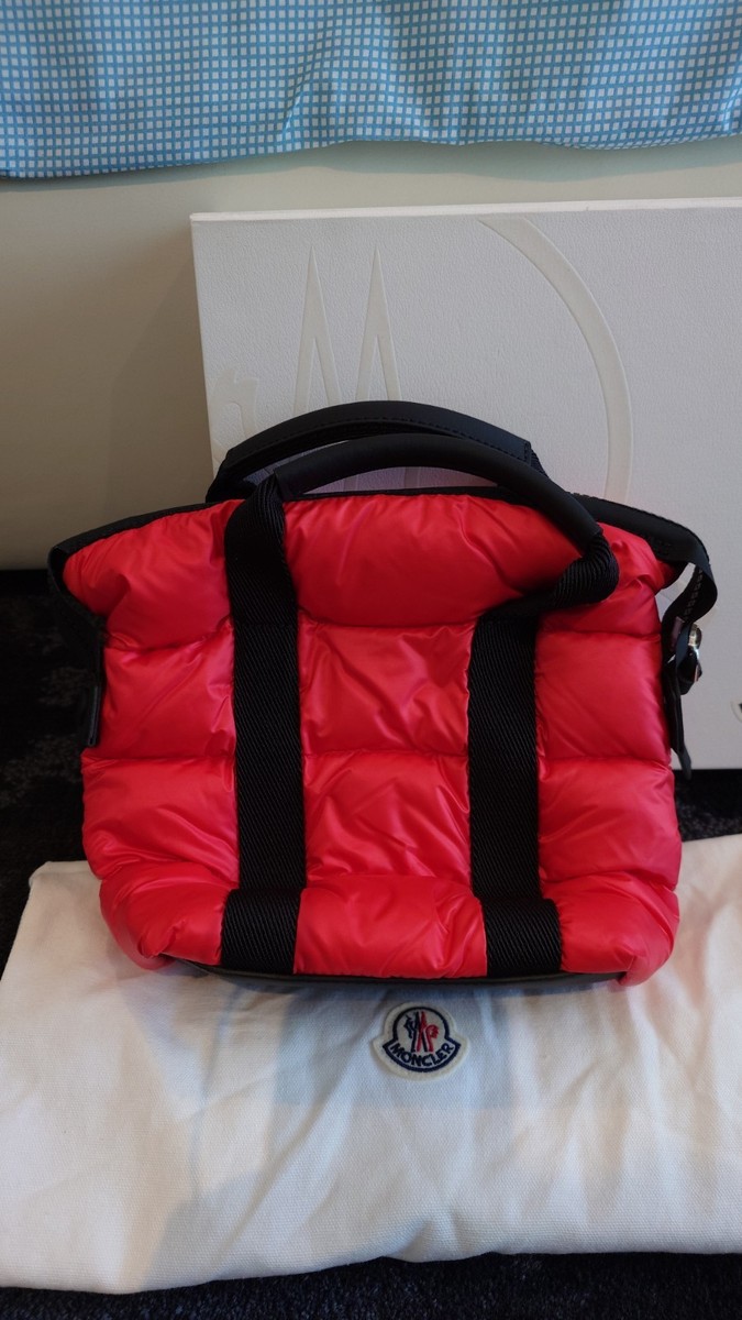 Moncler Marne Mini Puffer Bag Purse Crossbody Red | eBay