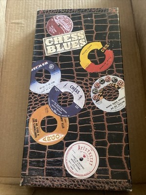Chess Blues 4-CD Box Set   Iconic Chess Records Blues Collection Good! 
