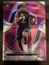 2020 DeeJay Dallas Spectra Rookie Card /25 RC #198. rookie card picture