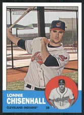 2012 Topps Heritage #170 Lonnie Chisenhall Cleveland Indians 52737