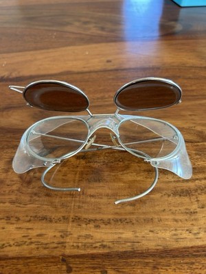 Vintage Sicherheitsbrille Bausch & Lomb Steampunk Brille 