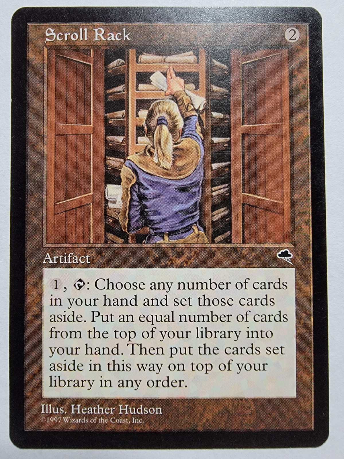 Scroll Rack Tempest Regular Magic The Gathering