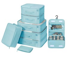 Packing Cubes for Travel - Organizer Bags Set for Carry on Suitcase Lightweig...