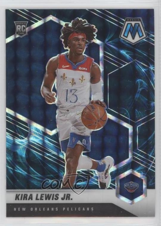 2020-21 Panini Mosaic Genesis Prizm Kira Lewis Jr #224 Rookie RC 11gl